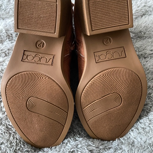 NEW Sugar brown booties toddler girls size 12 - Picture 5 of 5
